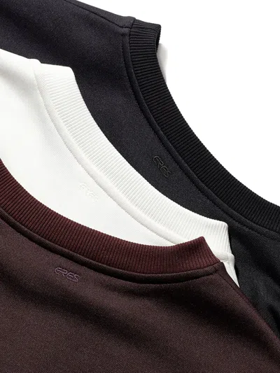 Eres Ribbed-cuffs Sweatshirt In Brown