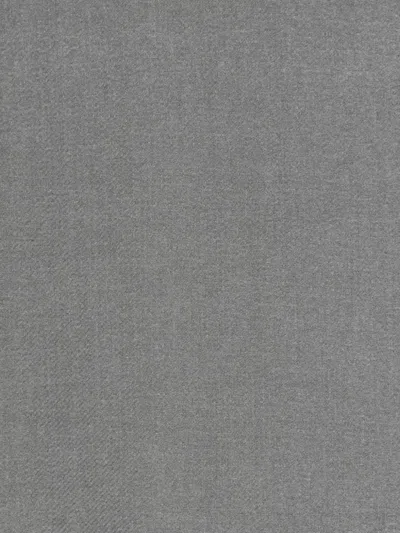 Liu •jo Logo-embroidered Fringe Scarf In Gray