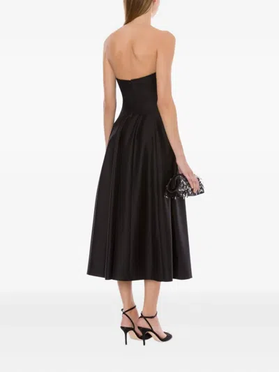 Alberta Ferretti Alberta Ferreti Wool Silk Dress In Brown