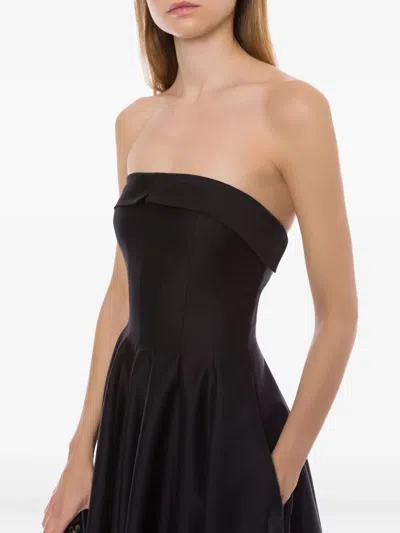 Alberta Ferretti Alberta Ferreti Wool Silk Dress In Brown