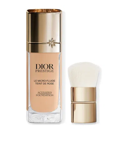 Dior Prestige Le Micro-fluide Teint De Rose Foundation In Nude
