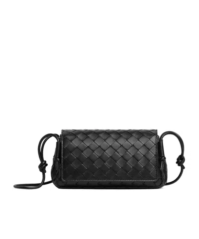 Bottega Veneta Mini Tiny Bag In Black