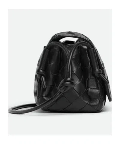 Bottega Veneta Mini Tiny Bag In Black