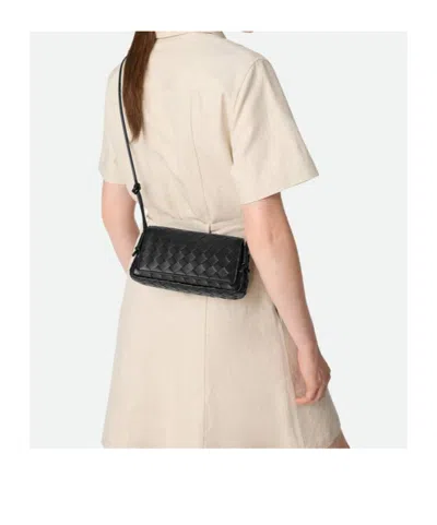Bottega Veneta Mini Tiny Bag In Black