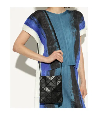 Bao Bao Issey Miyake Shoulder Bag Prism Matte Geometric Design In Black