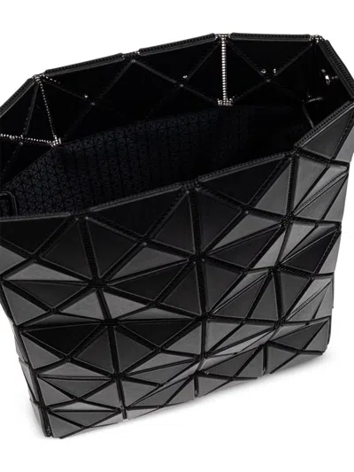 Bao Bao Issey Miyake Shoulder Bag Prism Matte Geometric Design In Black