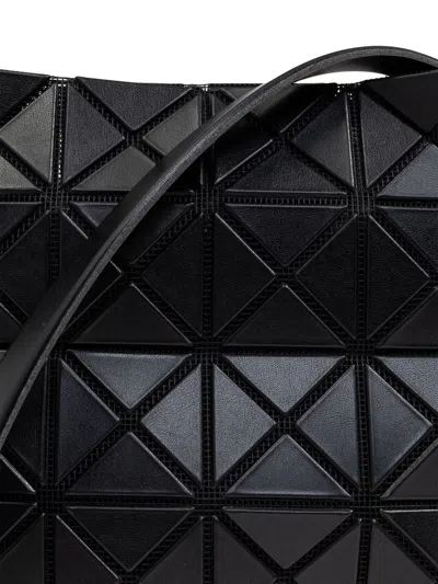 Bao Bao Issey Miyake Shoulder Bag Prism Matte Geometric Design In Black