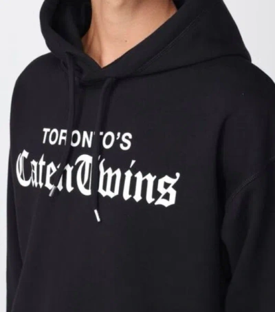 Dsquared2 Casual Hoodie Featuring Drawstring Detail In Black