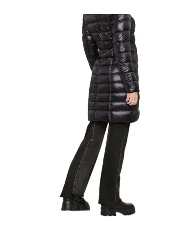 Herno Elisa Midi Down Jacket In Black