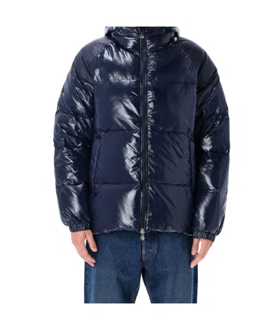 Pyrenex Sten 3 Shiny Down Jacket In Blue