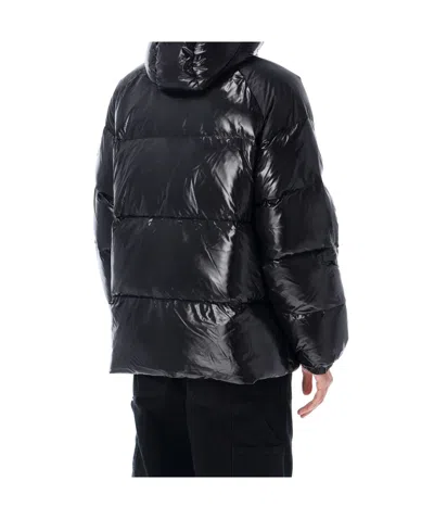 Pyrenex Adjustable Hooded Puffer Jacket In Black