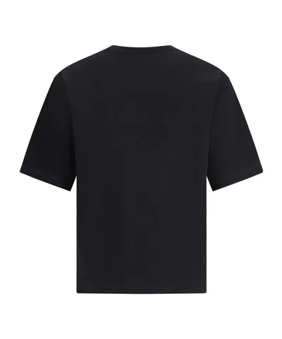 Dsquared2 Dsquared Men Black Cotton Oversize T-shirt In Black
