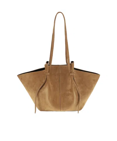 Yuzefi Shoulder Bag With Shoulder Strap In Brown