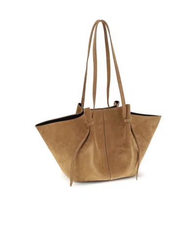 Yuzefi Shoulder Bag With Shoulder Strap In Brown