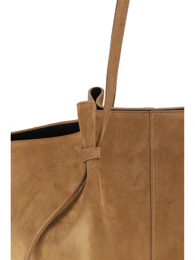 Yuzefi Shoulder Bag With Shoulder Strap In Brown