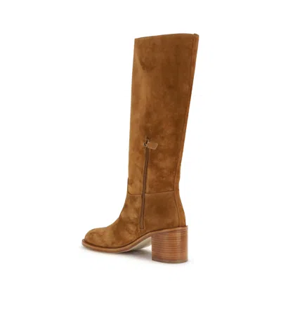 Stuart Weitzman Finn High Boots In Brown