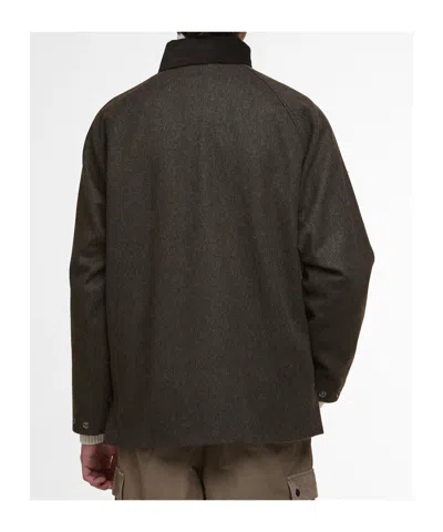 Barbour Long Sleeve Casual Jacket In Green