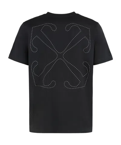 Off-white Men Black 3d Arrow Spray T-shirt, S Luxury T-shirts For Men Darveys