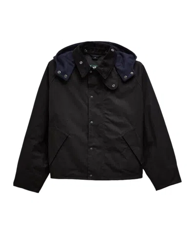 Barbour Long Sleeve Casual Jacket In Black