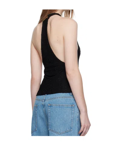 Christopher Esber Halter Neck Strap In Black