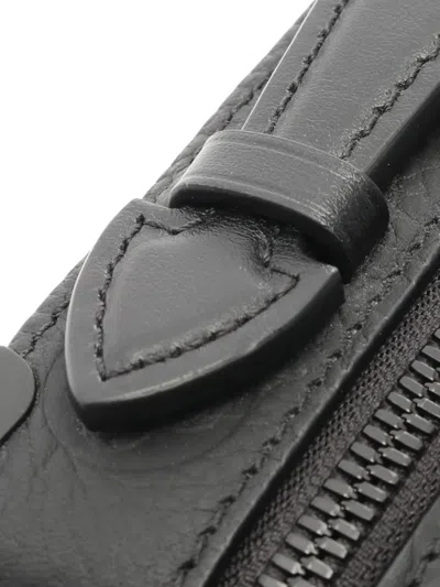 Pre-owned Louis Vuitton 2021-2025 Monogram Taurillon Handle Soft Trunk Crossbody Bag In Black