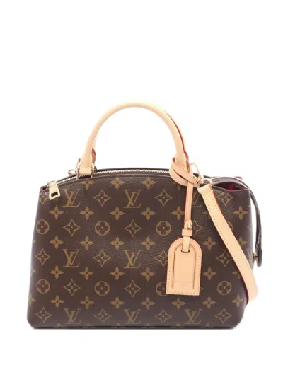 Pre-owned Louis Vuitton 2021 Petit Pare Pm Monogram Canvas Tote Bag In Brown