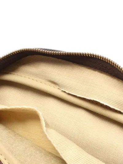 Pre-owned Louis Vuitton 1997 Reporter Pm Monogram Shoulder Bag In Brown