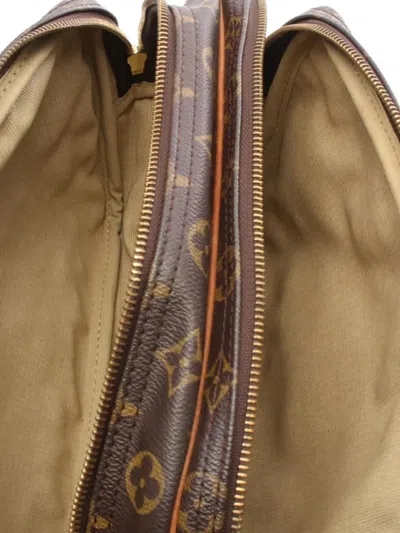 Pre-owned Louis Vuitton 1997 Reporter Pm Monogram Shoulder Bag In Brown