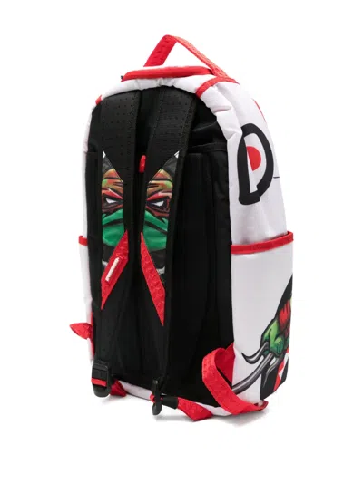 Sprayground Kid Raphael Teenage Mutant Ninja Turtles Backpack In White