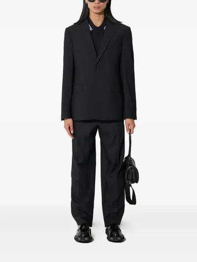 424 Single-button Blazer In Black