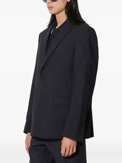 424 Single-button Blazer In Black