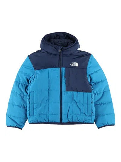 The North Face Reversible Hooded Jacket In Blue