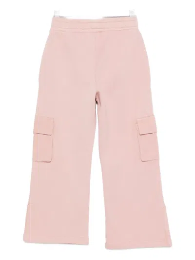 Off-white Arrow Studs Cargo Logo Pants In Pink