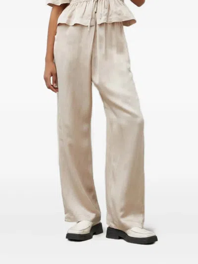 OHARA 抽绳阔腿裤