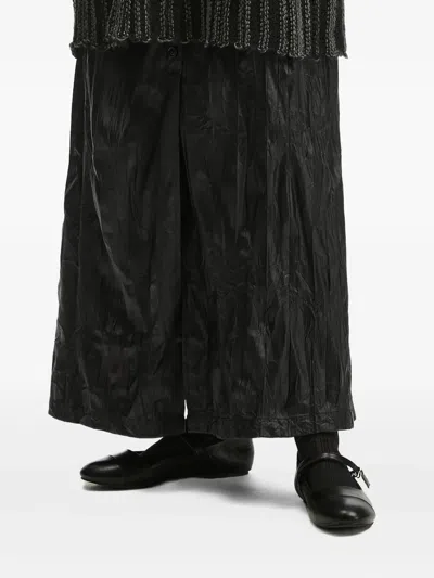 B+ab Button-embellishment A-line Maxi Skirt In Gold