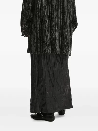 B+ab Button-embellishment A-line Maxi Skirt In Gold