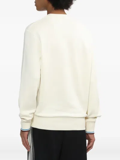 Fred Perry Sweatshirt With Logo In Neutral