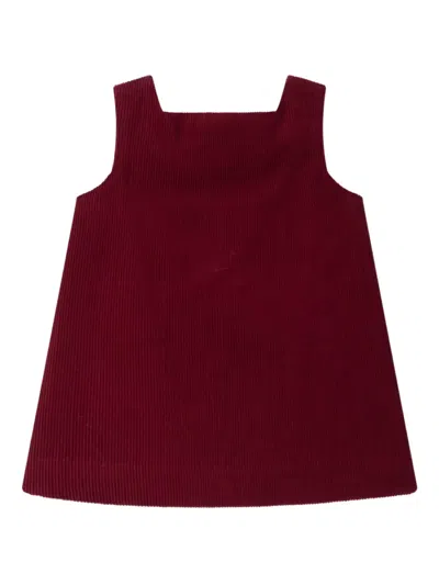 Bonpoint Buttoned Corduroy Dress In Multi