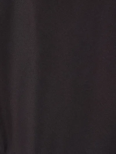 Saint Laurent Silk Satin Spiral Cami Dress In Purple