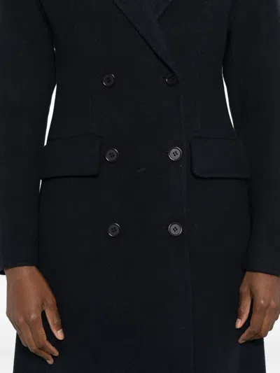 P.a.r.o.s.h Double-breasted Coat In Blue