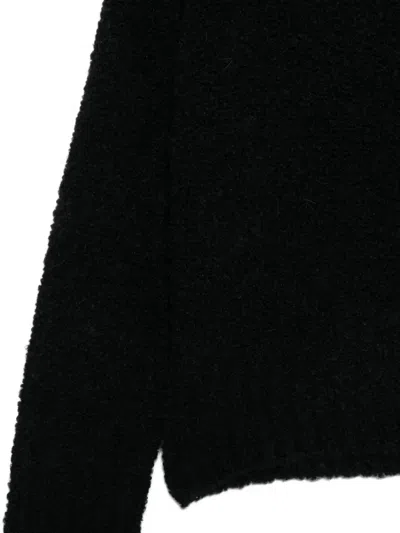 Barena Venezia Maura Lanula 64 Alpaca 27 Lana 9 Poliamidica Knitwear Black In Multi