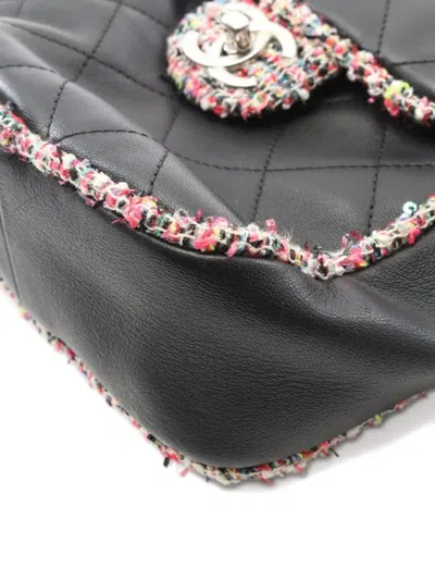 Pre-owned Chanel 2019 Matelasse Chain Shoulder Bag In Black