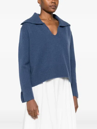 罗纹下摆羊绒毛衣