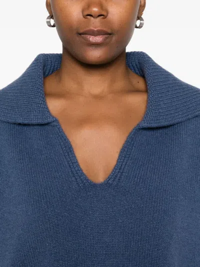 罗纹下摆羊绒毛衣