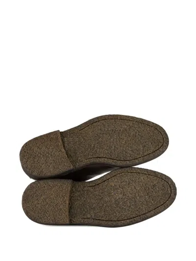 Common Projects Leather Chelsea Boots In Brown
