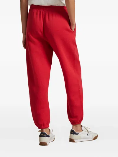 Polo Ralph Lauren Classic Jogging Pants In Red