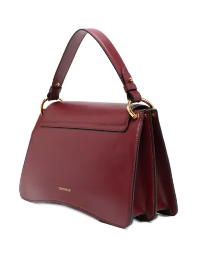 Coccinelle Cherry C-me Medium Satchel In Red