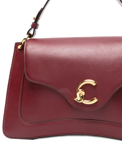Coccinelle Cherry C-me Medium Satchel In Red