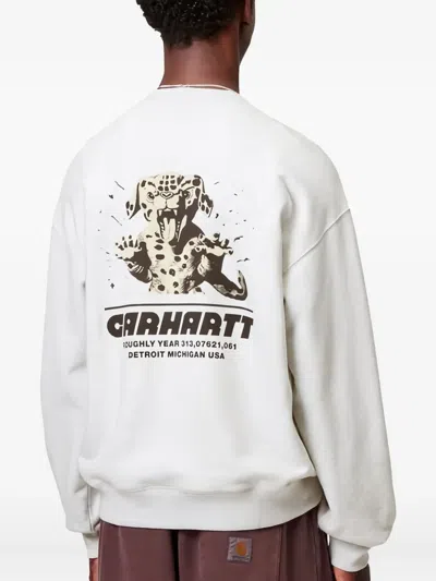 Carhartt Wiptopia Sweatshirt In White