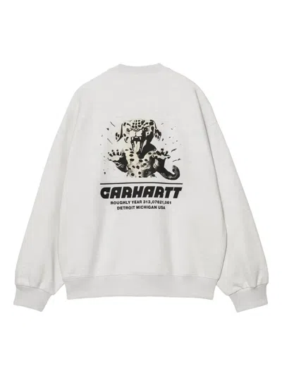 Carhartt Wiptopia Sweatshirt In White